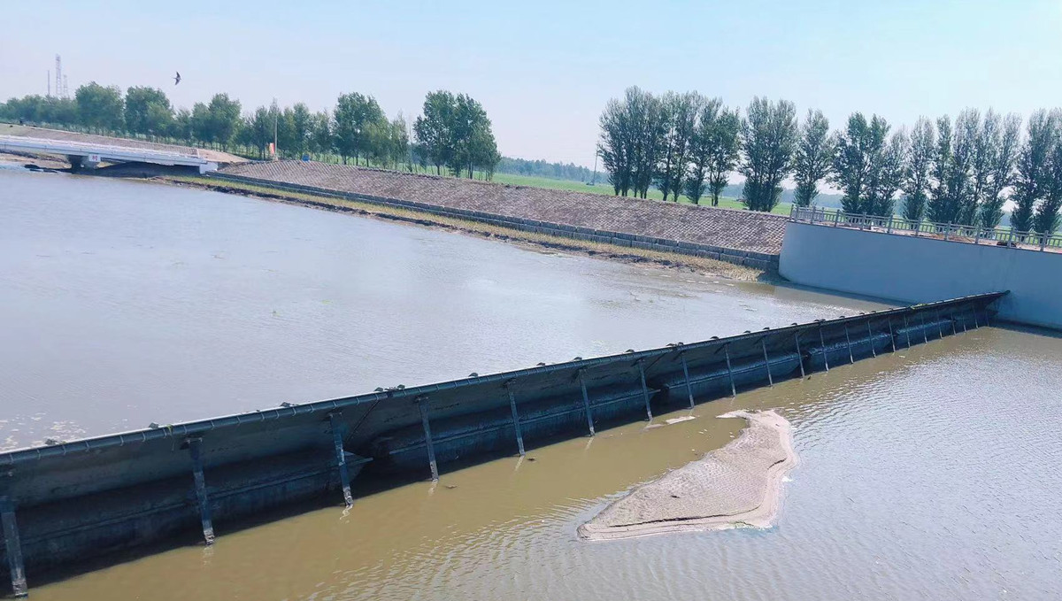 Shield Type River Dam, Dongbei China