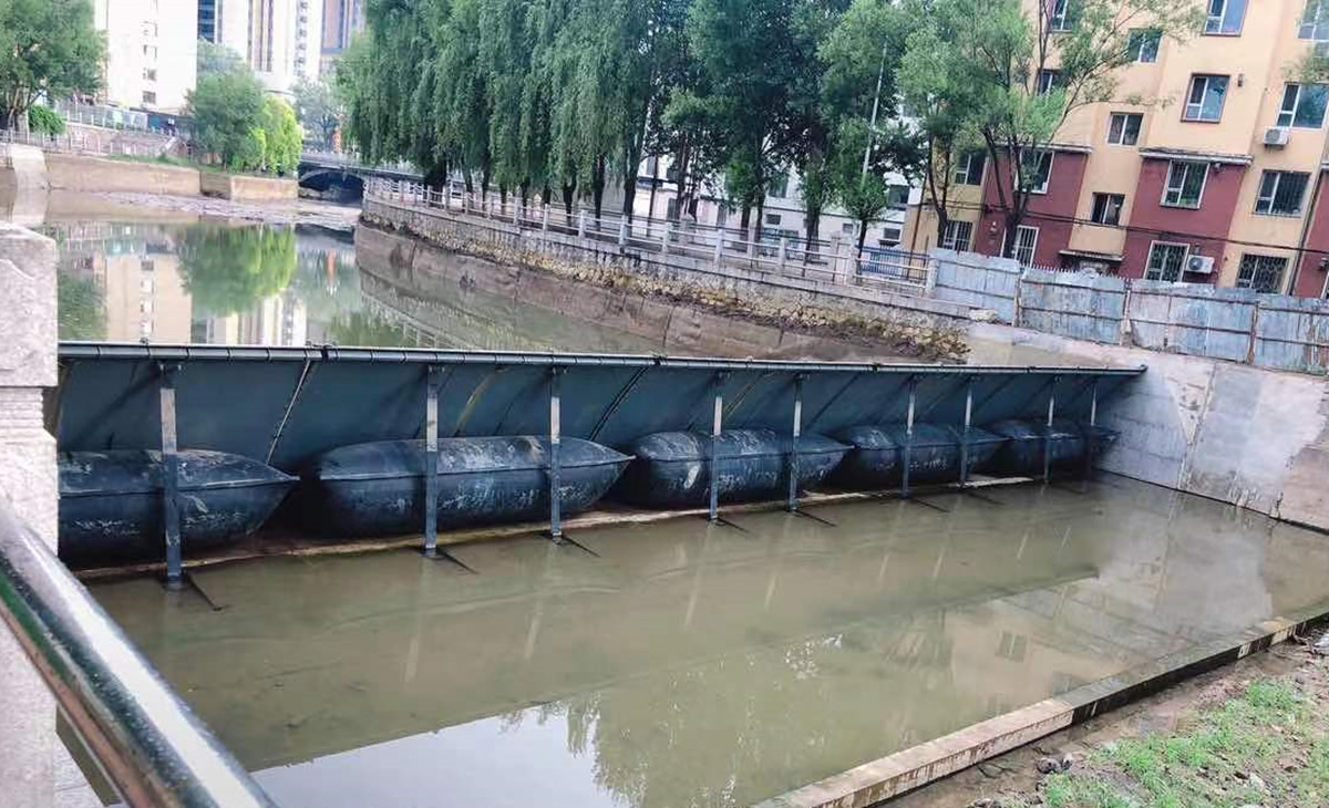 Shield Type River Dam, Dongbei China