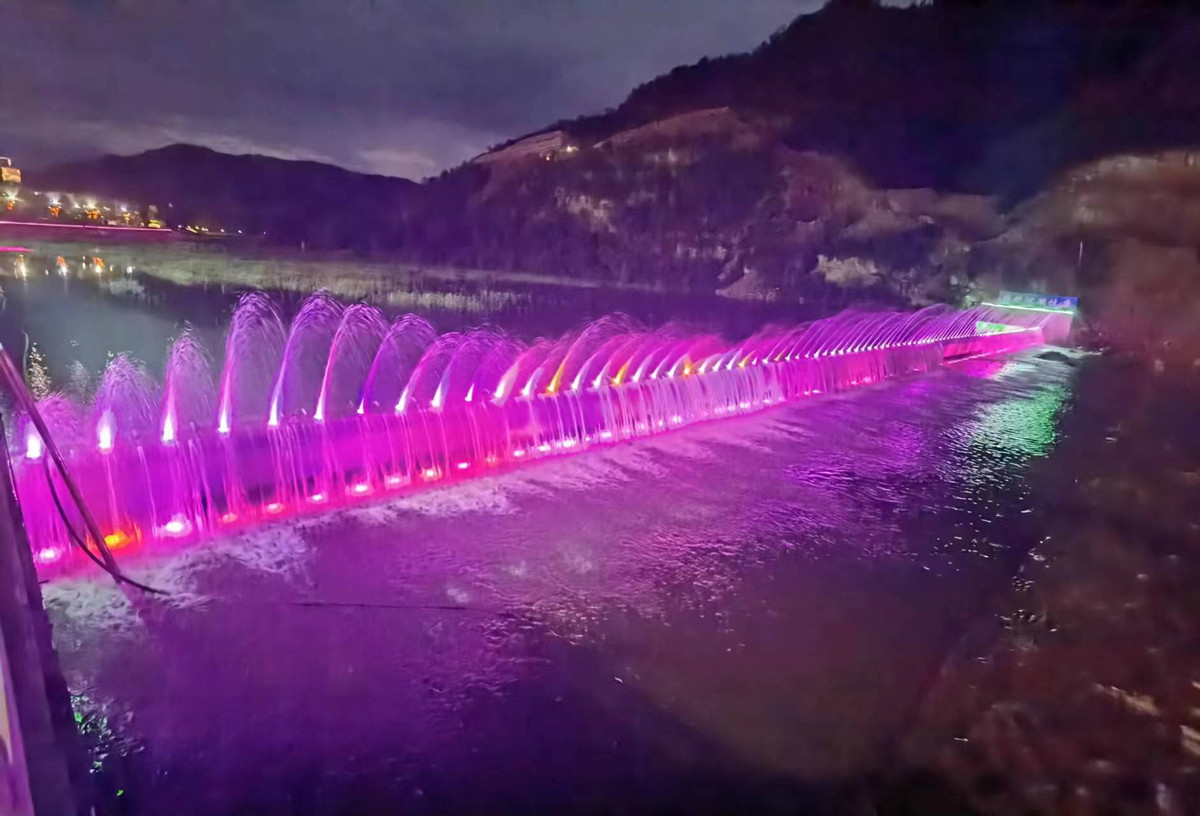 Gas shield dam, Guxian China