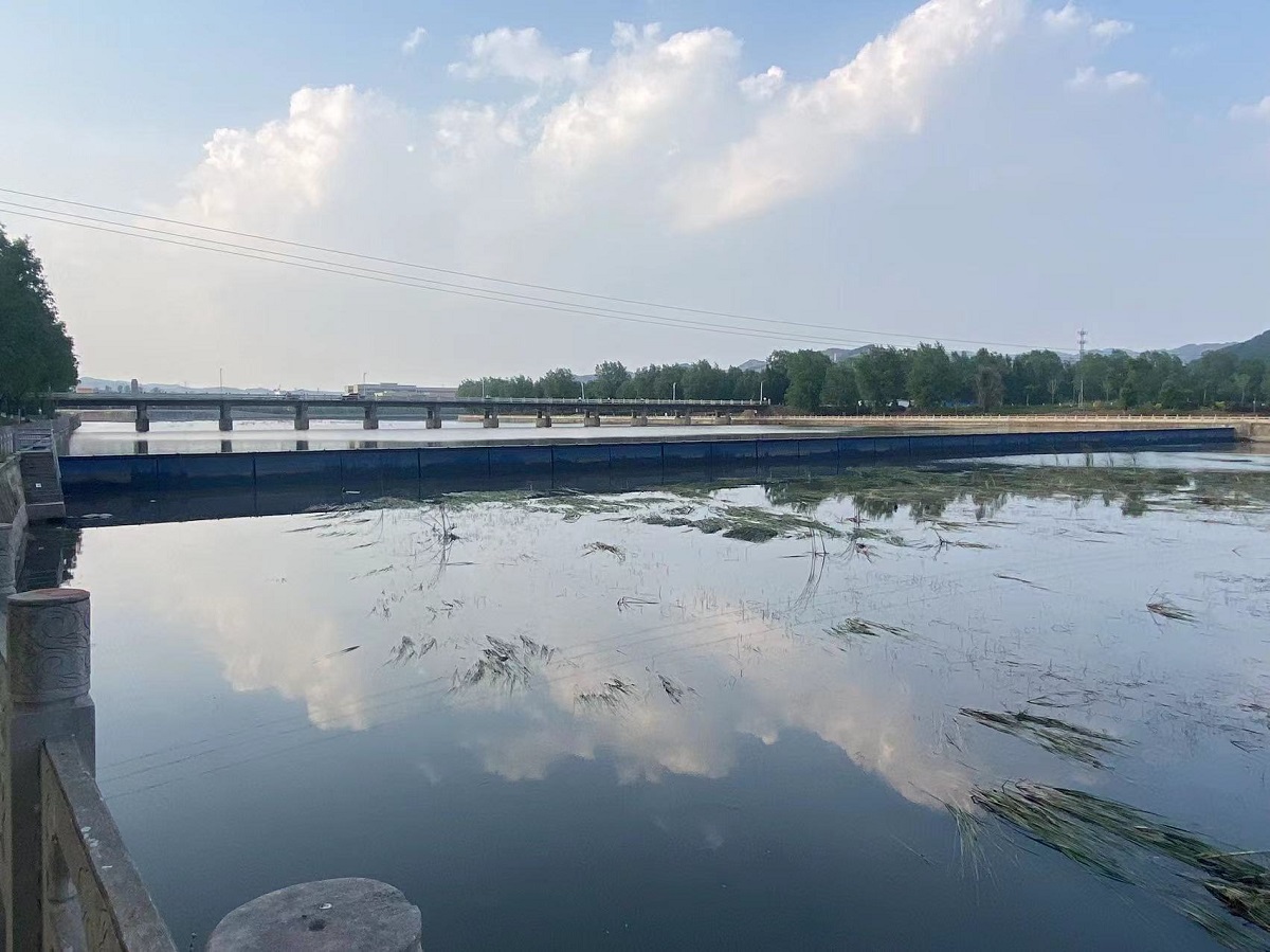 Air shield dam display，Qinyuan, China