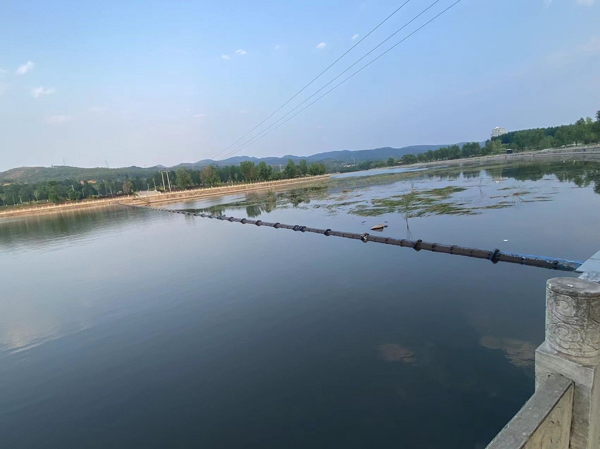 Air shield dam display，Qinyuan, China