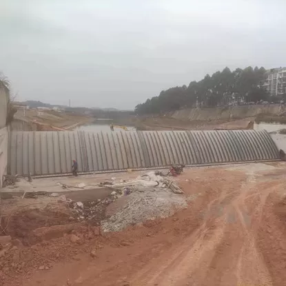 Shield Type River Dam,  Daying County China