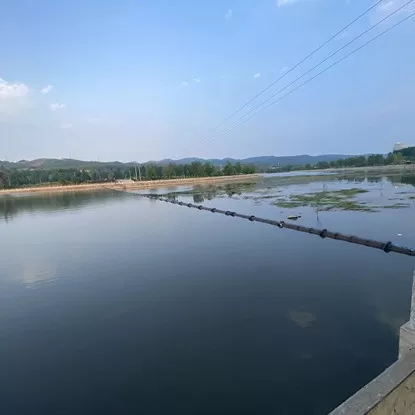 Air shield dam display，Qinyuan, China